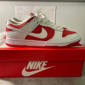 BRAND NEW ! Nike Dunk Low - Championship Red - Size 11